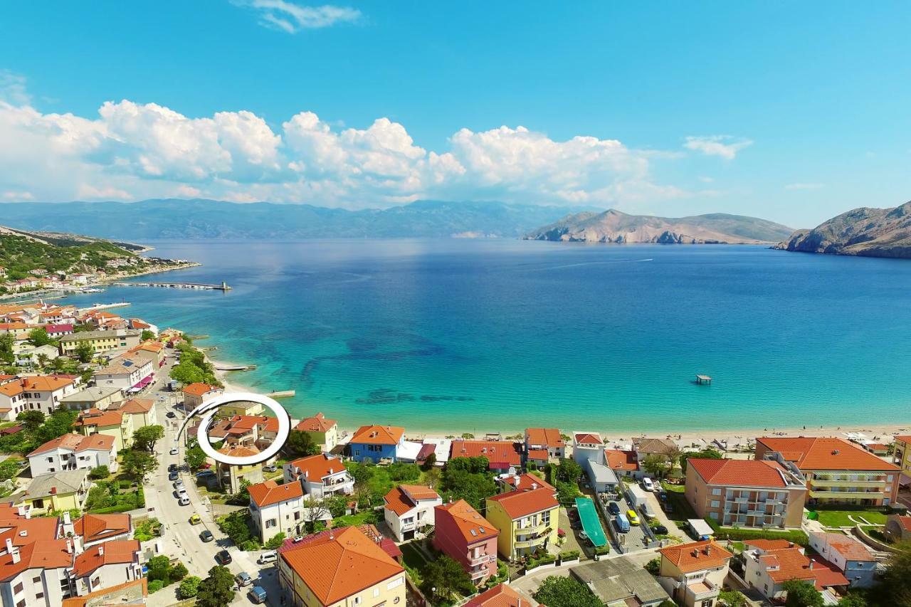 Apartment Bojan With Terrace And Sea View Baska  Exterior photo